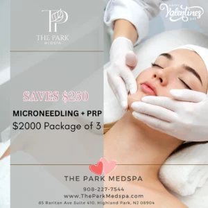 Microneedling + PRP Package at The Park Medspa in Highland Park, NJ