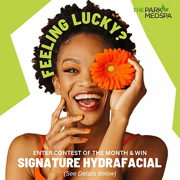 MARCH NEWSLETTER 3 MARCH LUCKY CHARM CONTEST OF THE MONTH blog thepark medspa in Highland Park NJ | MARCH NEWSLETTER